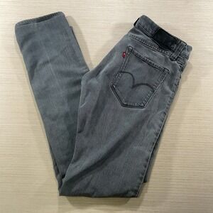 Levi's Capital E Jeans Men Brown Gray Slim Matchstick Low Rise Made in USA 32x35